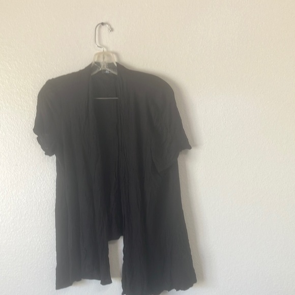 Ab studio short sleeved lightweight open front cardigan xl - Picture 1 of 4